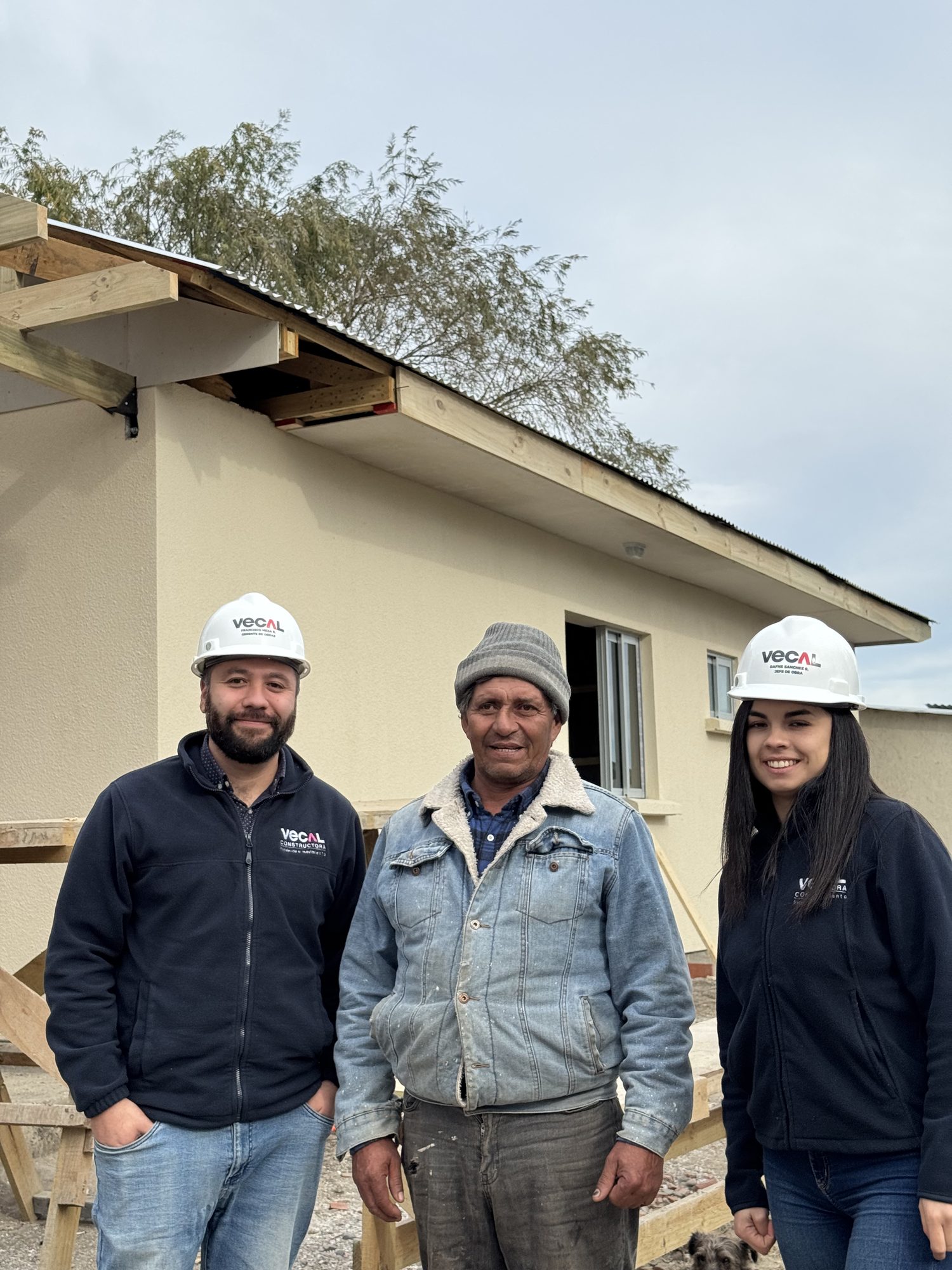 Avance de obra habitacional VECAL